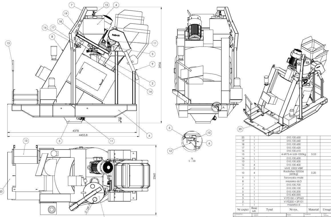 projekt modula mieszajecego